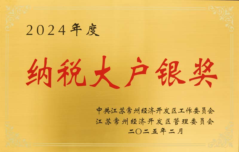 2024年度纳税大户银奖